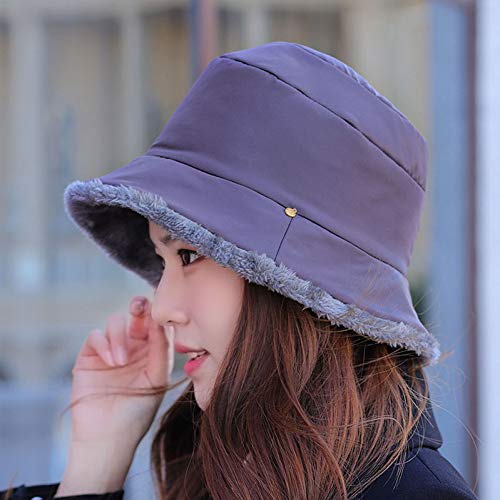 Bonnet coupe-vent femme anti-froid chapeau matelassé grand froid