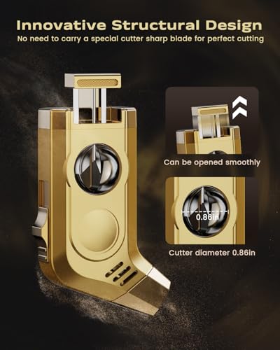 2-Pack Encendedores de Antorcha con Llama a Chorro y Estuche miniatura 4