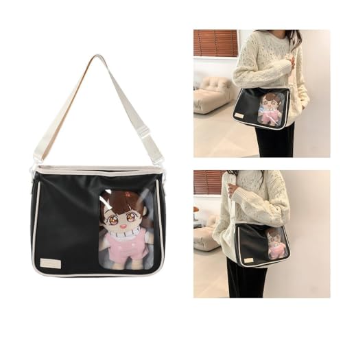 Chic Transparent Purse Large Capacity Shoulder Crossbody Bag for All Occasions3