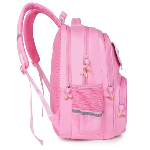 Image of BEAUTY GIRLS BY HOTSHOT MERMAID 1618| SCHOOL BAG|TUTUION BAG|COLLEGE BACKPACK |WATER RESISTANT |KIDS BAG|FOR GIRLS & WOMEN|32 LITERS SCHOOL BAG FOR GIRLS