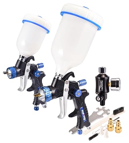 Dynastus Pro Series Gravity Feed Composite HVLP Air Spray Gun