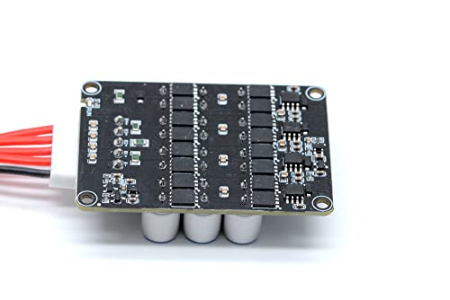 3S 4S 12V 5A Battery Active Equalizer BMS Balancer Lipo Li-ion LFP LiFePO4 Lithium Battery Balance Active Energy Transfer Equalization Module Faster Whole Group Capacitor Balancer PCB3