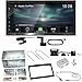 Produktbild Kenwood DNX-5190DABS Navigation Bluetooth Carplay Android Auto Digitalradio Touchscreen Naviceiver Freisprecheinrichtung USB FLAC Einbauset für Citroen C2 C3 Berlingo Jumpy