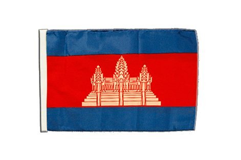 Preisvergleich Produktbild Flaggenfritze® Flagge Kambodscha - 30 x 45 cm