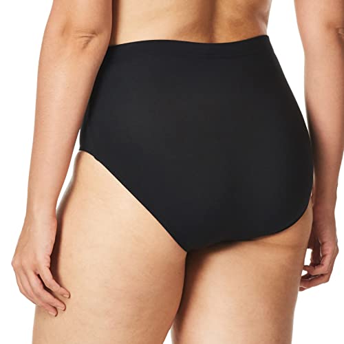 Capezio Womens Team Basic Brief ,Black ,Medium #TOP3