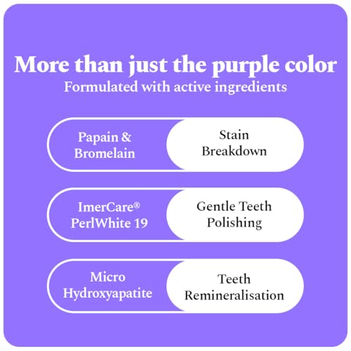 Image of Perfora Teeth Whitening Serum - 10ml | Purple Magic For Teeth Oral Care | Teeth Stain Remover | Enamel Safe & Effective Teeth Whitening Products | Apple Peach