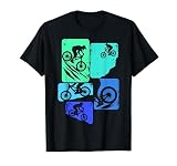 Mountainbike Downhill Biker MTB Jungen Kinder T-Shirt