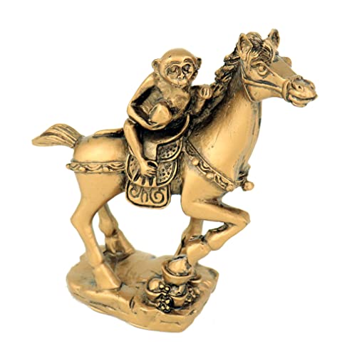Estatua Feng Shui Money on Horse