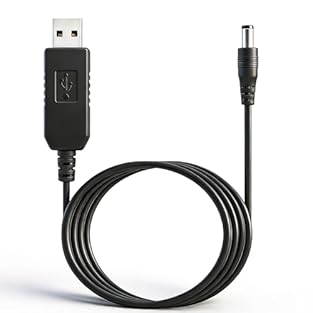 USB Input: 5V, DC Output: 9V; Max Current: 800mAh Connector Size: Center negative design, DC Jack 5.5 x 2.1mm Versatile: The USB power to 9 volt DC for powering most instrument pedals and other 9 volt battery devices USB plug works with wall charger,...