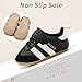 BACSAC Baby Shoes for Boys Girls Non Slip Low Top Infant Walking Shoes Breathable Comfort Toddler Walker Shoes Pull On Newborn Baby Sneakers(Black White,6-9 Months)