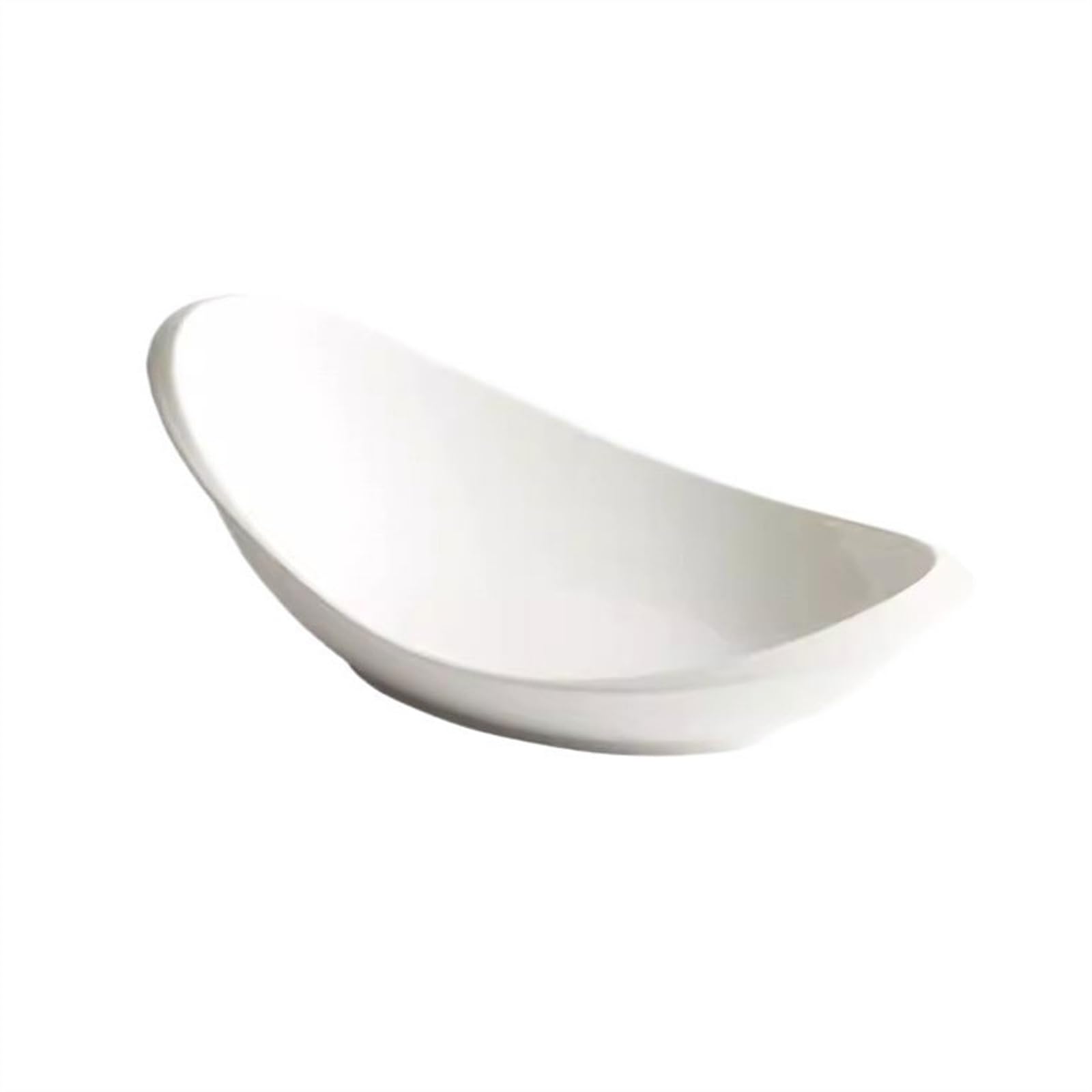 Biały talerz, wiele rozmiarów Owalne ceramiczne talerze obiadowe białe, różne rozmiary(13.5 inch)