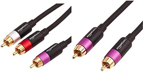 Amazon Basics Subwoofer Cable - 10.67 meters