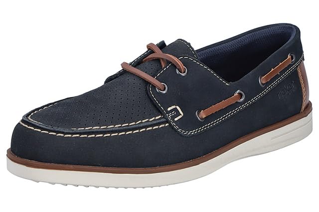 Rieker B2345 chaussures à lacets homme en cuir confort