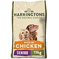 Harringtons Complete Senior Dry Dog Food Chicken & Rice 15kg - Made with All Natural Ingredients