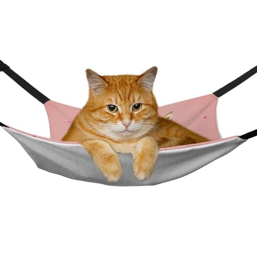 Hamac pour chat suspendu réglable pour optimiser les petites cages