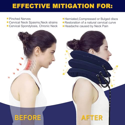 CRABCLAW Cervical Neck Traction Device for Effective Neck Pain Relief - Image 4