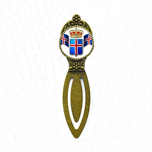 Marque-page Islande souvenir rétro pour vos moments lecture