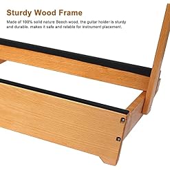 Support De Guitare en Bois, Guitare A ÉTagèRe Support De Guitare Droit Multi-Groupes Multi-RangéEs Support De Guitare… - Les Beatles, Paul McCartney, John Lennon, RIngo Starr, George Harrison Support De Guitare en Bois, Guitare A ÉTagèRe Support De Guitare Droit Multi-Groupes Multi-RangéEs Support De Guitare… – Image 3