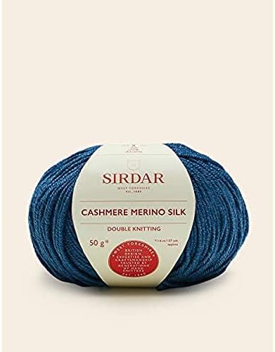 Sirdar Cashmere Merino Silk DK Double Knitting, Meadow Green (421), 50g