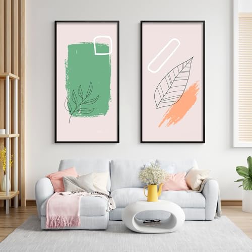 LaVie Home 24x48 Picture Frame for Wall Display, 24x48 Black Picture Frame with HD Plexiglas, 24 x 48 Frame 1 Pack, Display Frame for Vertical or Horizontal, Classic Collection