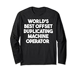 World's Best Offset Duplicating Machine Operator