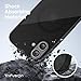 FLOLAB Surtect Tri-Fusion Magnetic for iPhone 16 Case Protective Slim Design Magsafe Compatible Military Grade - Full Black