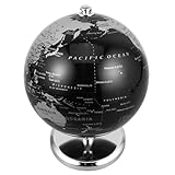 Muestra tu estilo: la exquisita artesanía de este adorno de globo refleja tu gusto y personalidad únicos, lo que lo convierte en una pieza decorativa ideal para cualquier entorno, globo terráqueo de escritorio, adorno de globo terráqueo