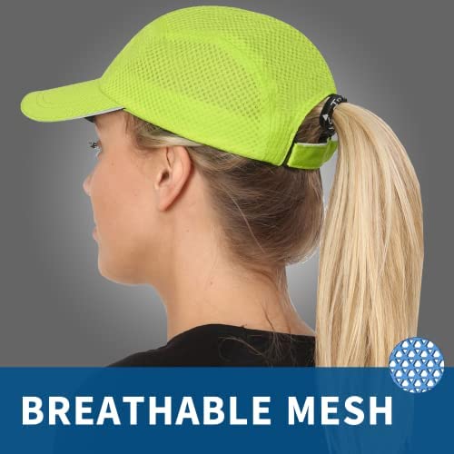 Trailheads Women's Race Day Running Cap-Performance Hat - Cool Green #TOP2
