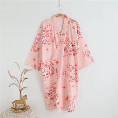Pyjama kimono coton fleuri pour des matins doux à la maison - 4