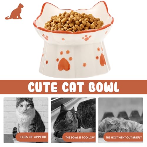 Gamelle pour chat en céramique antidérapante ergonomique