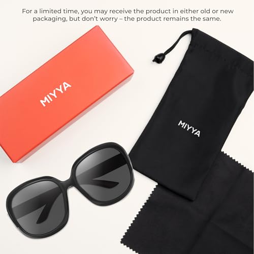 miyya Bug Eye Oversized Polarized Sunglasses Womens, Trendy Retro Sun Glasses for Women 2025, Oversized UV Protection Shades by miyya - Used condition - Image 7