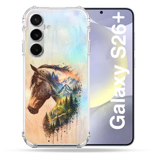 Coque Samsung S26 Plus Cheval Montagne antichoc renforcée