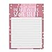 Paper Junkie Funny Notepads - Lined Note Taking & Lined Notebook Paper - Sarcastic Messages & Snarky Writing Pads - Task Lists & Funny Office Supplies for Coworkers - 4-Pack, 50 Sheets, 4 x 5.2 in