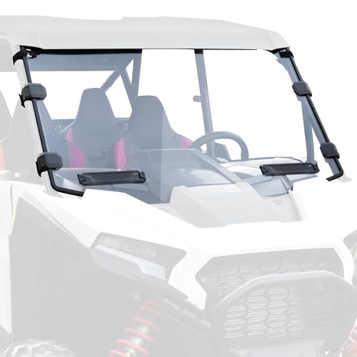 SAUTVS Vented Full Windshield for Polaris RZR XP 1000/RZR