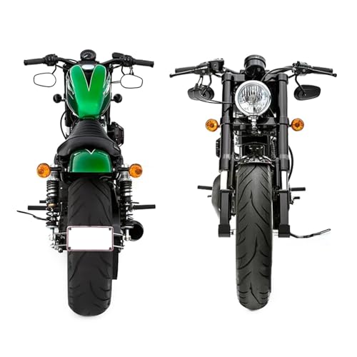 Vidrio retrovisor de carenado interior para moto Davidson Road FLTRX 1982-2023 repuesto lado 2