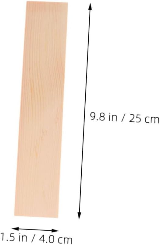 Gadpiparty 10pcs Pine Wood Craft Boards for Photography Props Thick Pine Wood for DIY Projects for Home Renovation Crafting and Table Photo Displays