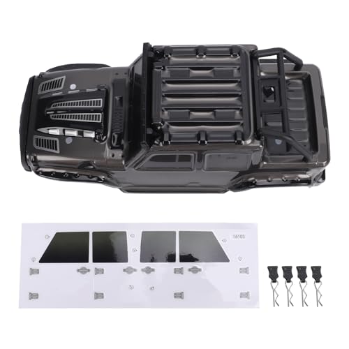 Coque de carrosserie de voiture RC Karlak 1:16 camion SCY16103PRO de rechange grise