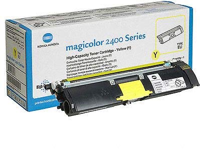 Toner Jaune Magicolor 2590 MF Konica Minolta Eviter les Traces A00W132