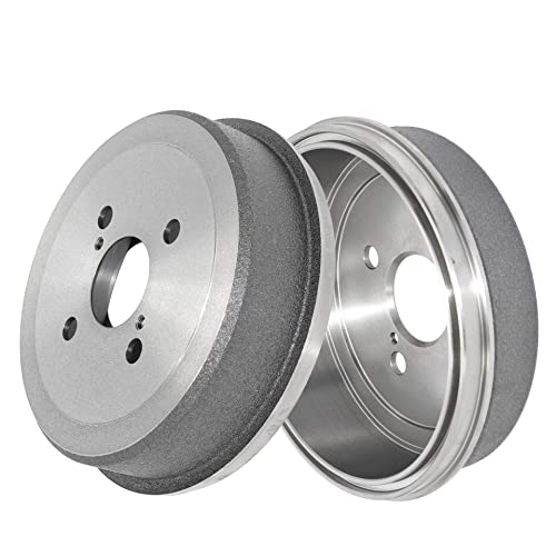 Image of Detroit Axle - Rear Brake Kit for 1993-2002 Toyota Corolla 1993-1997 Geo Prizm 1998-2002 Chevrolet Prizm 1999 2000 2001 Brake Shoes Brake Drums Replacement