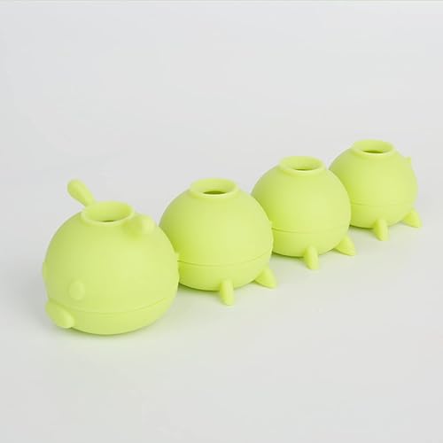 Ice Milo - Bandeja para cubitos de hielo de silicona Caterpillar nuevas bandejas para cubitos de hielo de rosas 2022 molde para hacer bolas de hielo