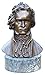 Desktop-Skulptur Charakter Büste Bronzeskulptur Ludwig van Beethoven Büste Statue Kunst Puppe Figur-Komponist Handwerk Modell Desktop Dekoration Geschenk