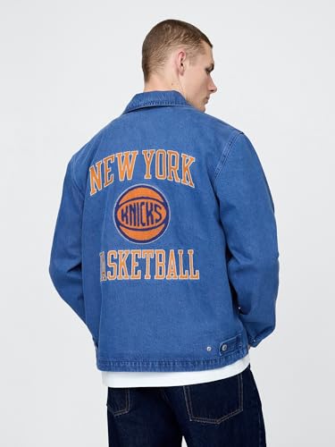 Image of GAP Men's X Nba Team Logo Coaches Jacket