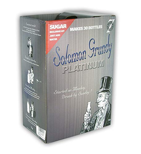 Solomon Grundy Platinum Sauvignon Blanc 30 Bottle Wine kit