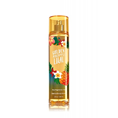 Bath and Body Works Fine Fragrance Mist Golden Pineapple Luau 8 Ounce