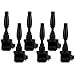 OCPTY Suitable 2018-2020 for Buick Regal Sportback 3.6L/V6,2016-2020 for Cadillac CT6 3.6L/V6 Automotive Replacement Ignition Coils 4-Pins #UF830 (Set of 6 Ignition Coils)