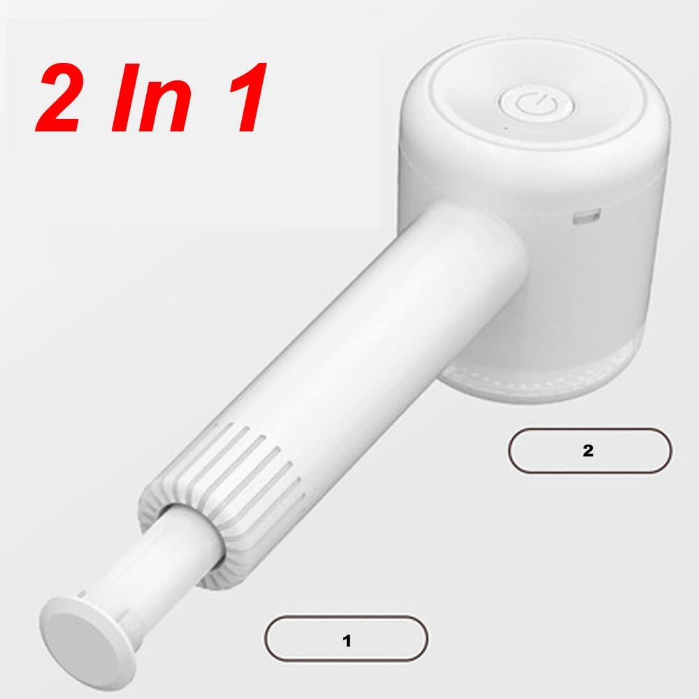 DUnLap Elektrische Flusenentferner Remover 2 IN 1 Elektrische Kleidung Fuzz Pillen Rasierer Lint Pellet Pullover Vorhänge Teppiche Kleidung Fussel Pellet Cut Machine Fusselrasierer (Size : White)