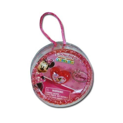 Minnie Mouse Bowtique Bangle Bracelet and Heart Shaped Ring 5 Piece Jewelry Set