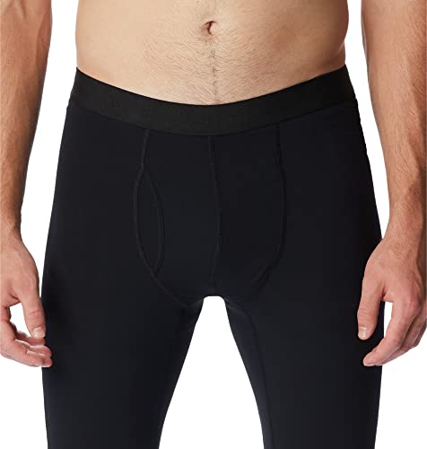 Columbia Mens Midweight Stretch Tight BASE LAYER/COMPRESSION, Black, XL
