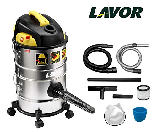 Aschesauger Ashley Kombo 4 in 1 | Staub-, Trocken- und Nasssauger | selbstreinigender Filter dank pneumatischer Rüttelung | By-pass Kühlung