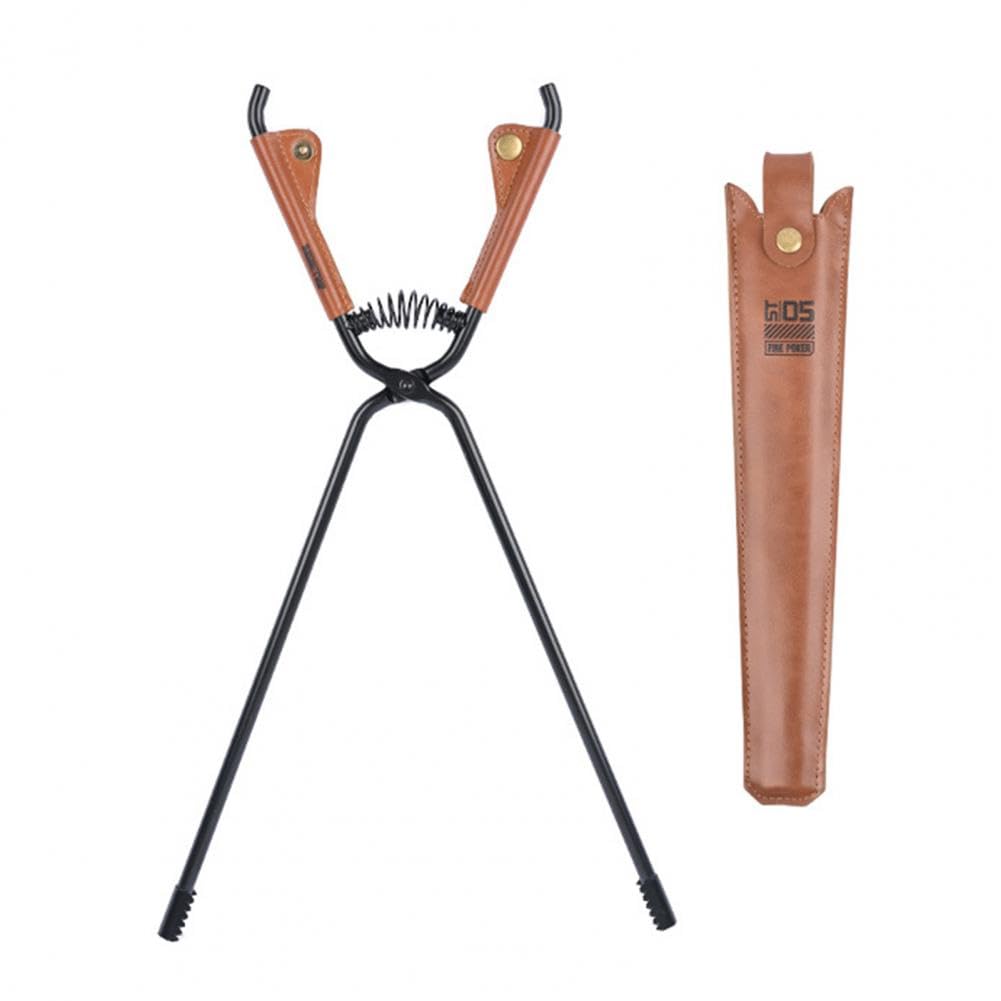 Pinzas para chimenea al aire libre de acero al carbono y mango de calidad